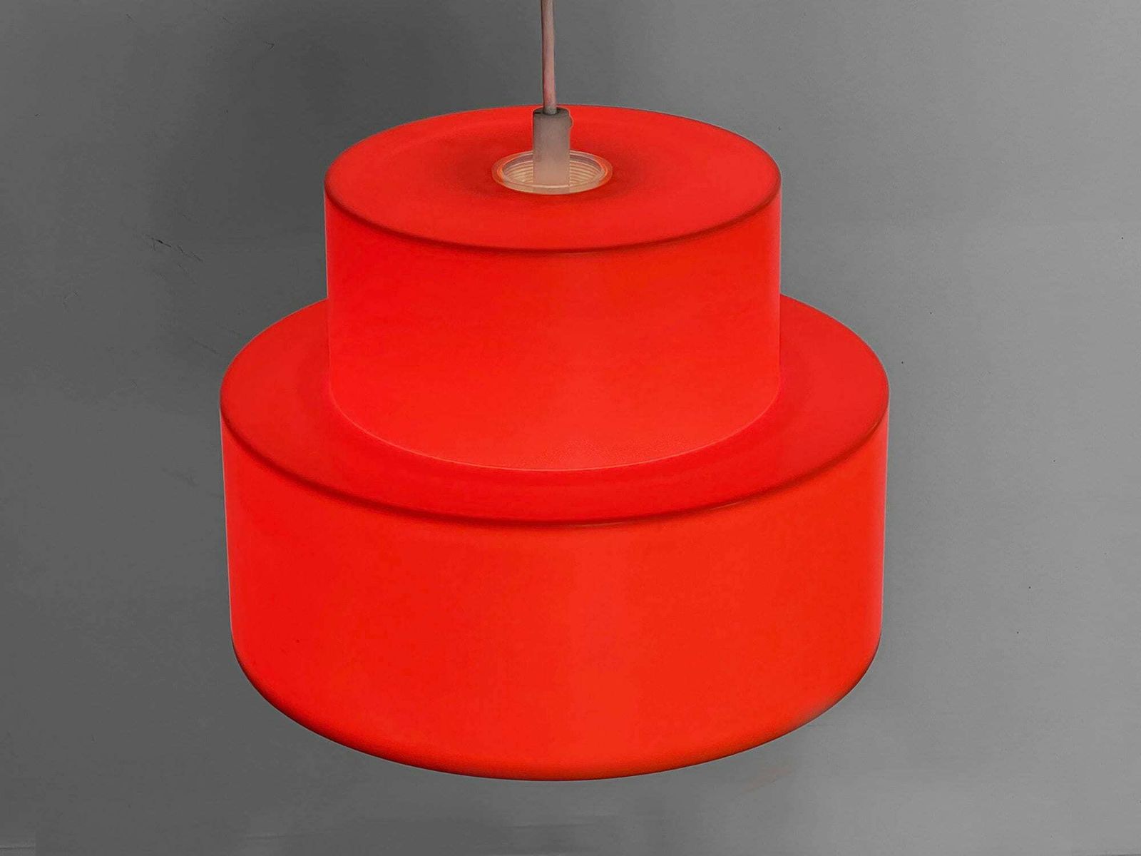 Pendant Light "Cylindus" By Uno And östen Kristiansson For Luxus. Sweden 1970s photo 345.0
