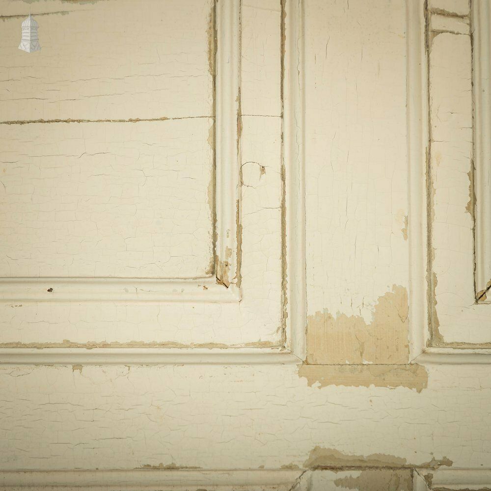 photo buy Pine Paneled Door, 6 Moulded Panel White Painted
