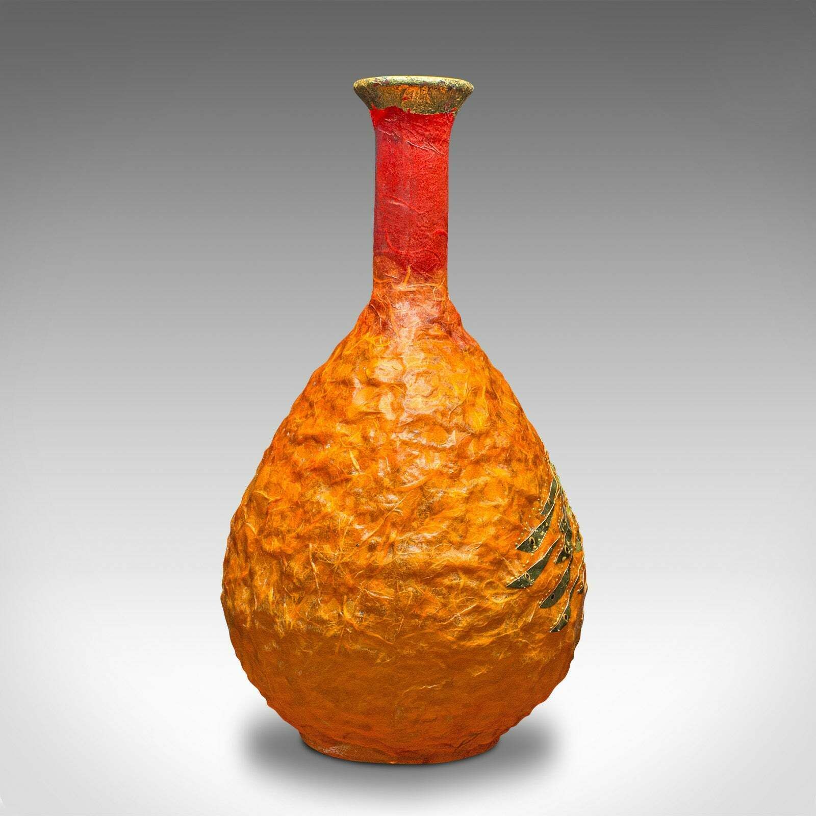 Contemporary Bulb Posy Vase, English, Art Glass, Decorative, Margaret Johnson photo for sale