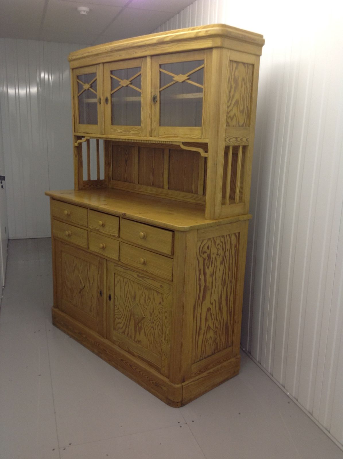 Antique Large Pine Dresser