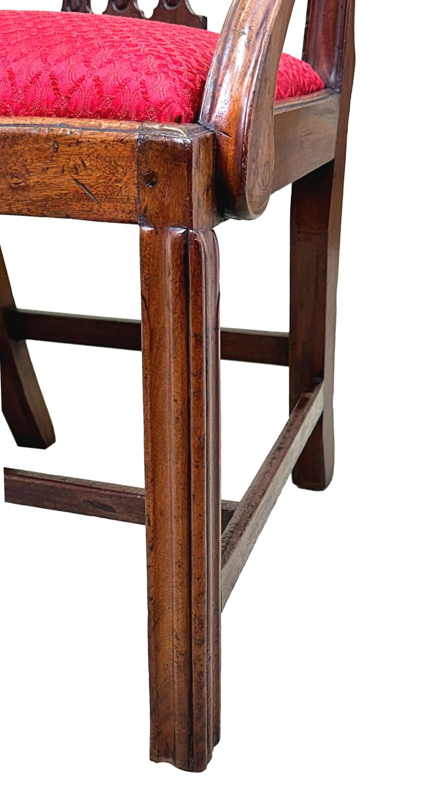 18th Century Chippendale Mahogany Armchair (England, Circa 1760) photo furniture