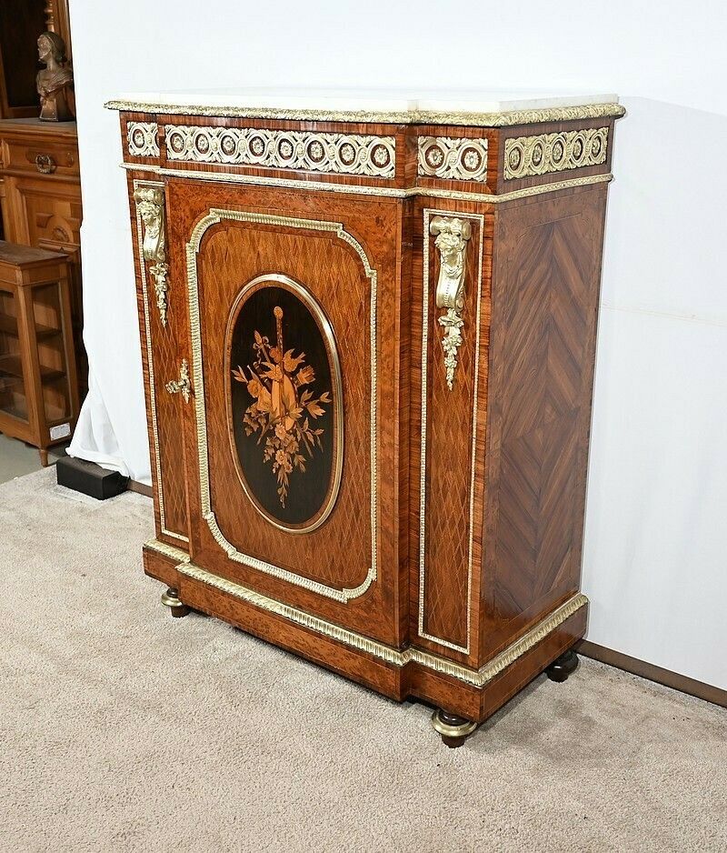Between Two Furniture In Precious Wood, Napoleon III Period – Mid 19th Century photo for sale