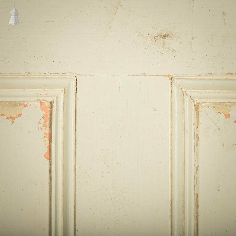 photo buy Pine Paneled Door, 6 Moulded Panel White Painted