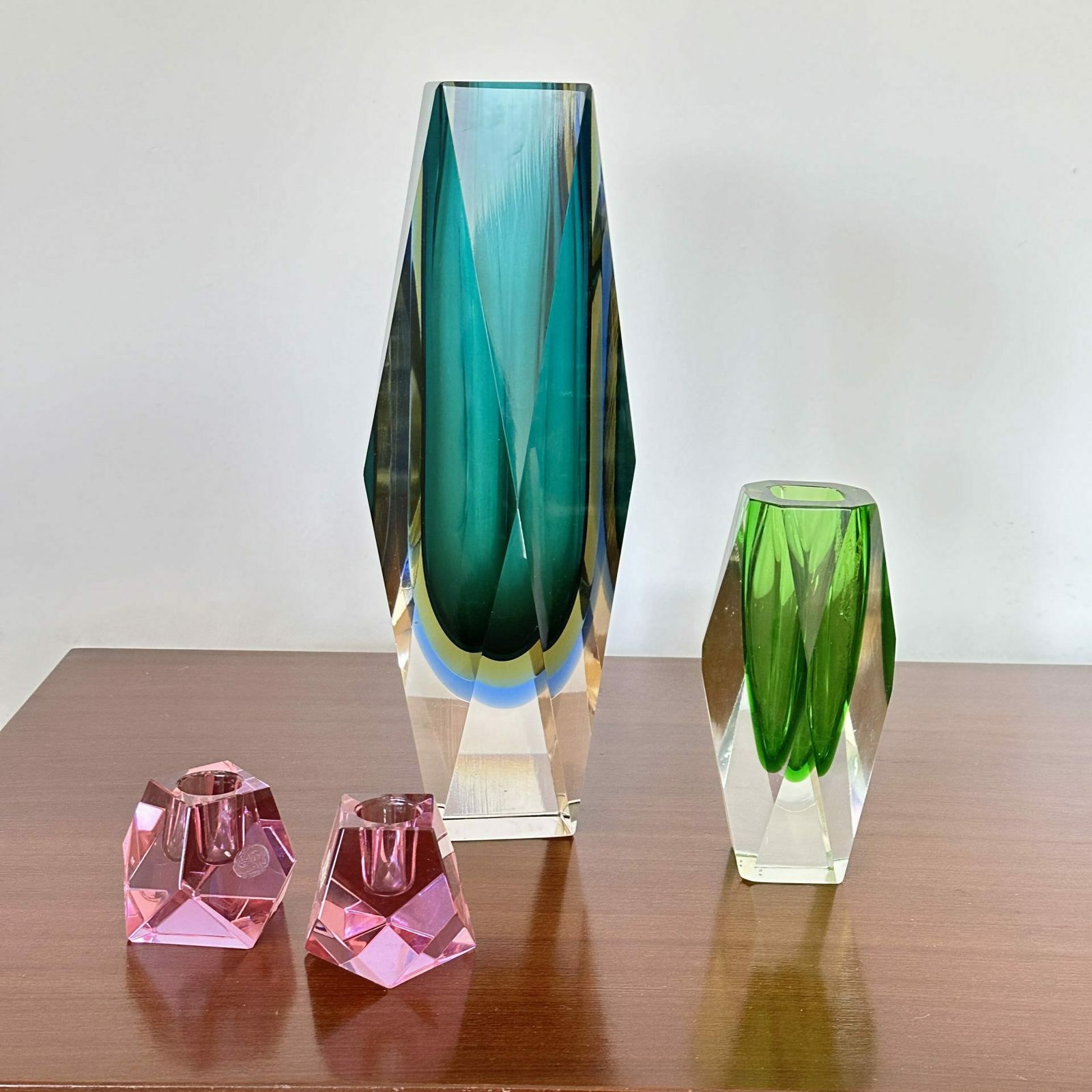 Giant Murano Sommerso Vase, 1970s photo for sale