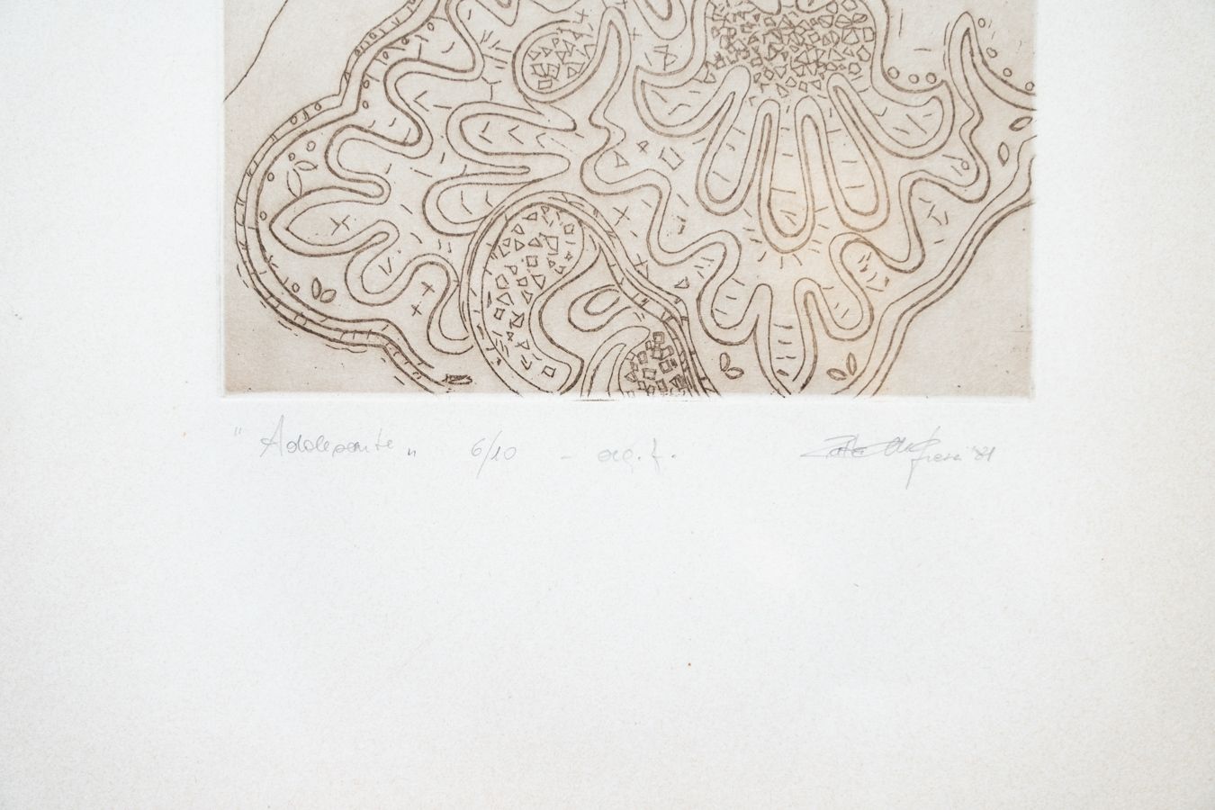 Pair Of Paintings In Original Ink, Signed, 1970 1980 photo for sale