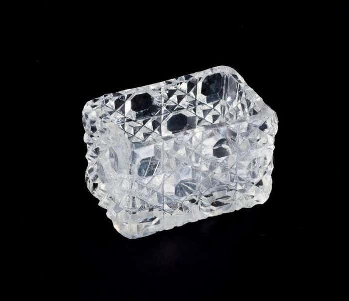 Fåglavik Glasbruk (1874 1980)  Sweden  Five Glass Salt Cellars  Mid 20th C. photo Home Decor