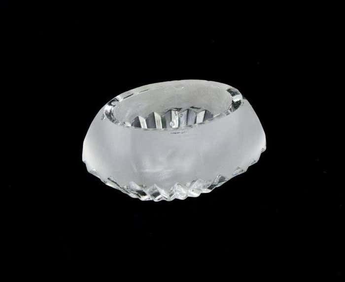 Fåglavik Glasbruk (1874 1980)  Sweden  Six Glass Salt Cellars  Mid 20th C. photo 161.0