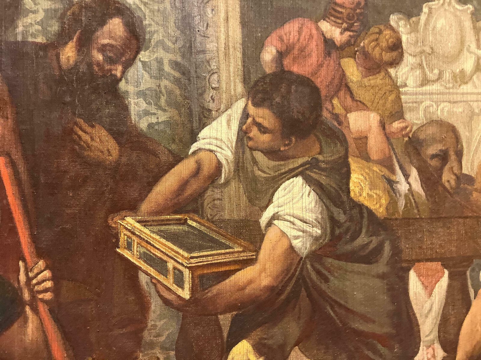 17th Century Copy Of "The Queen Of Sheba Offering Gifts To Solomon" photo vinterior