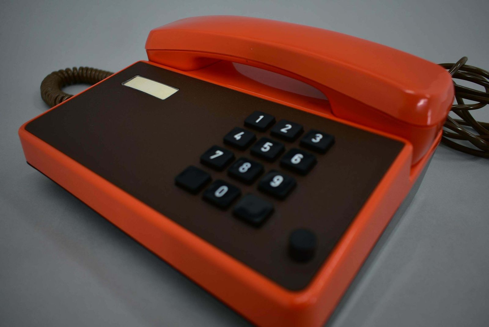 Home Decor Mid Century Functional Tesla Phone 1985, Czechoslovakia photo
