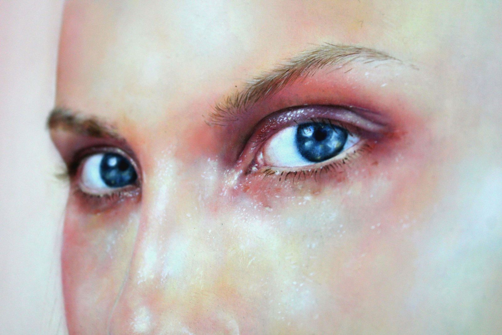 Barbara Abeltina Unbearable Lightness Of Being. 2019, Canvas, Oil, 25x25 Cm 2019 photo vintage
