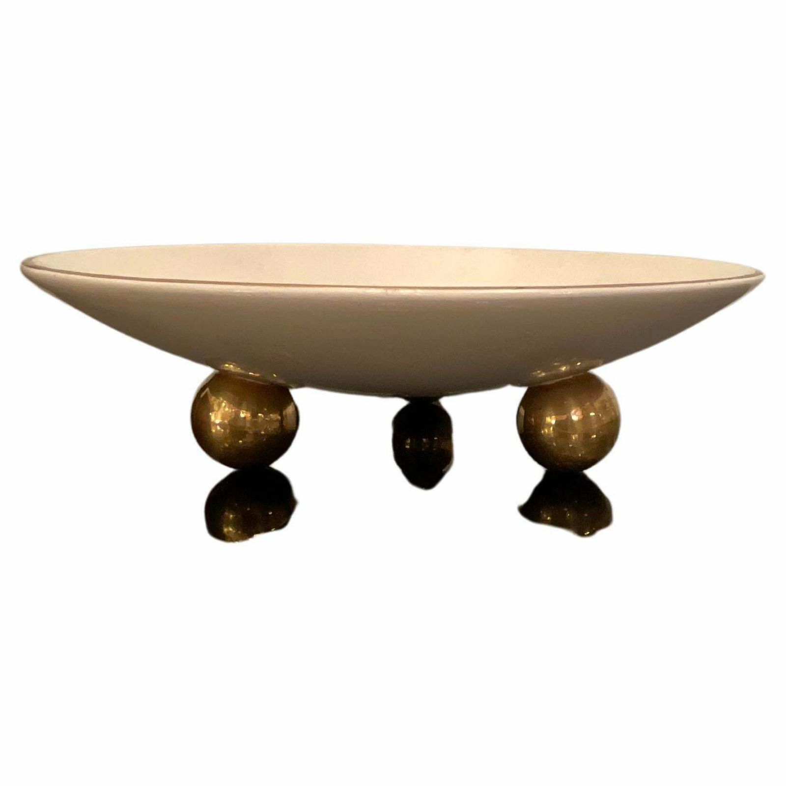 Guido Andlovitz   Centrotavola In Ceramica Di Laveno   Italia 1950.