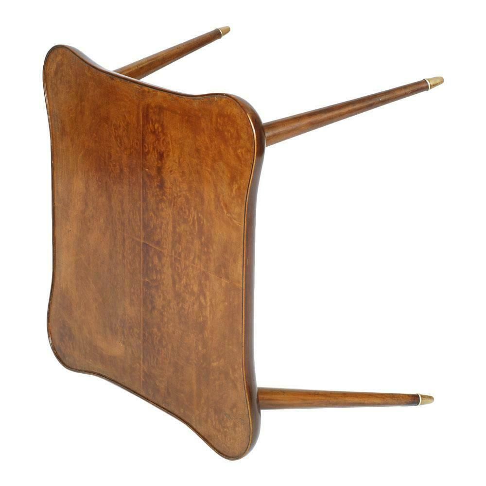 1940s Mid Century Coffee Table By Gio Ponti For Cassina In Walnut , Glass Top photo furniture