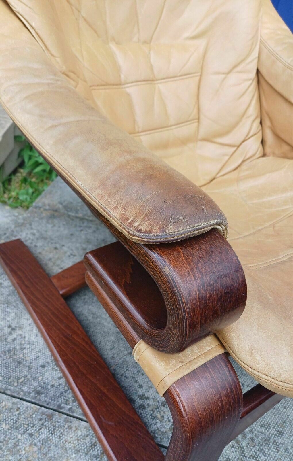 Mid Century Danish Leather Armchair By Skipper Mobler photo buy