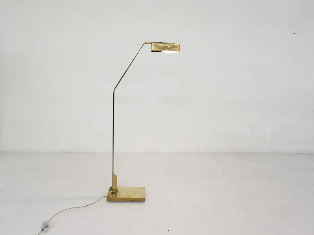 Heavy Brass Design Floor Lamp By Cassella, U.S.A. 1980's photo furniture