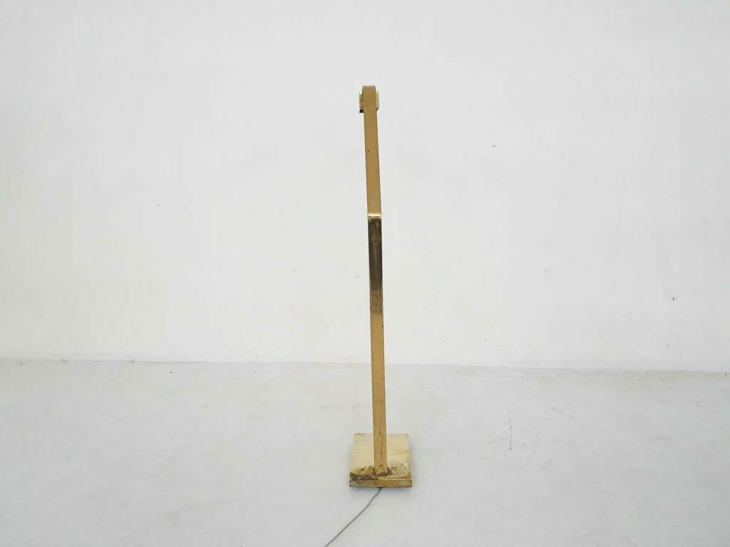 Heavy Brass Design Floor Lamp By Cassella, U.S.A. 1980's photo for sale
