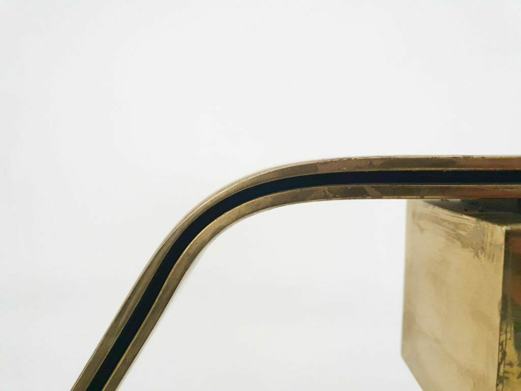 Verlichting Zwaar Messing Design Vloerlamp Van Casella, U.S.A., Ca. Jaren 1980 photo