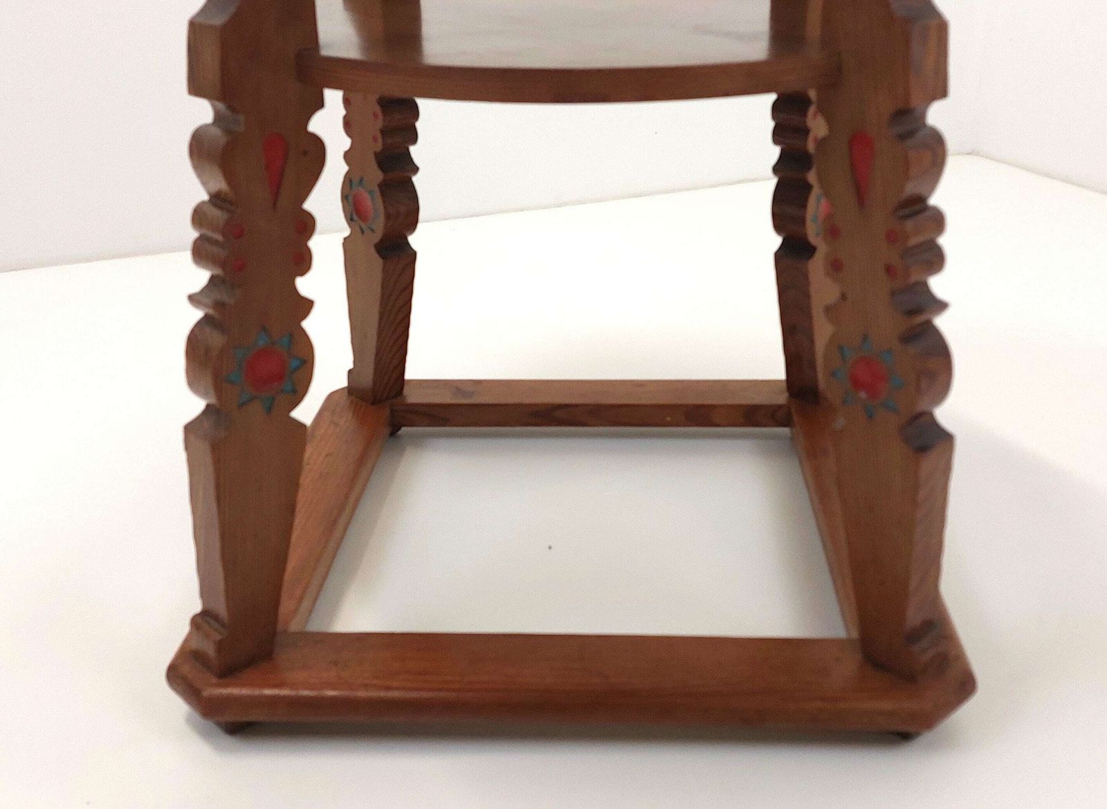 Cottage Table / Rustic Wooden Table / 1960s / Solid Wood Vintage Table / Coffe Table photo buy