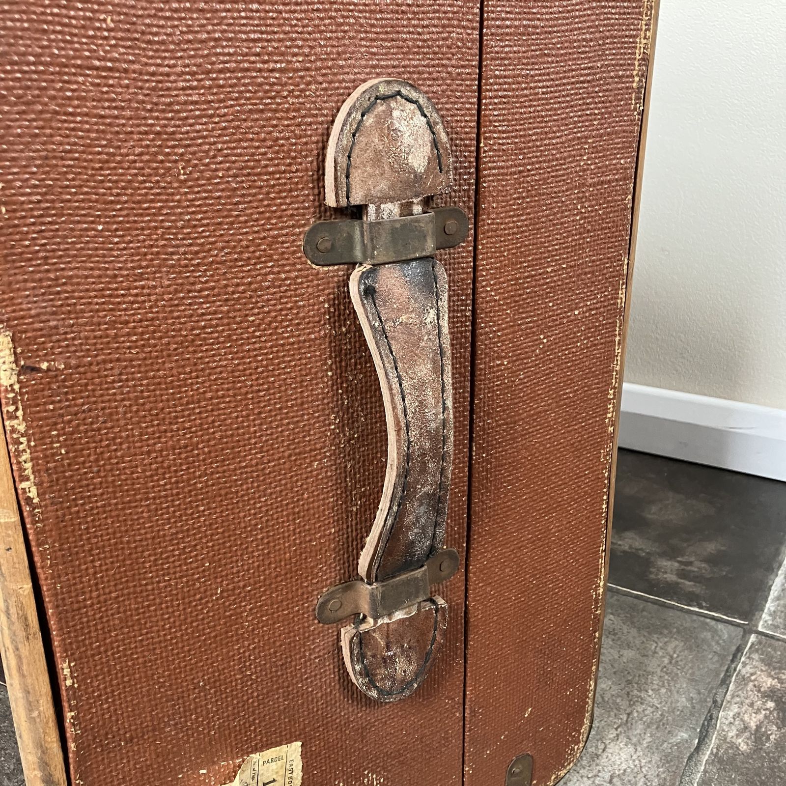 Antique Bentwood Steamer Travel Trunk / Travel Shop Display / Theatre Props / Luggage photo buy