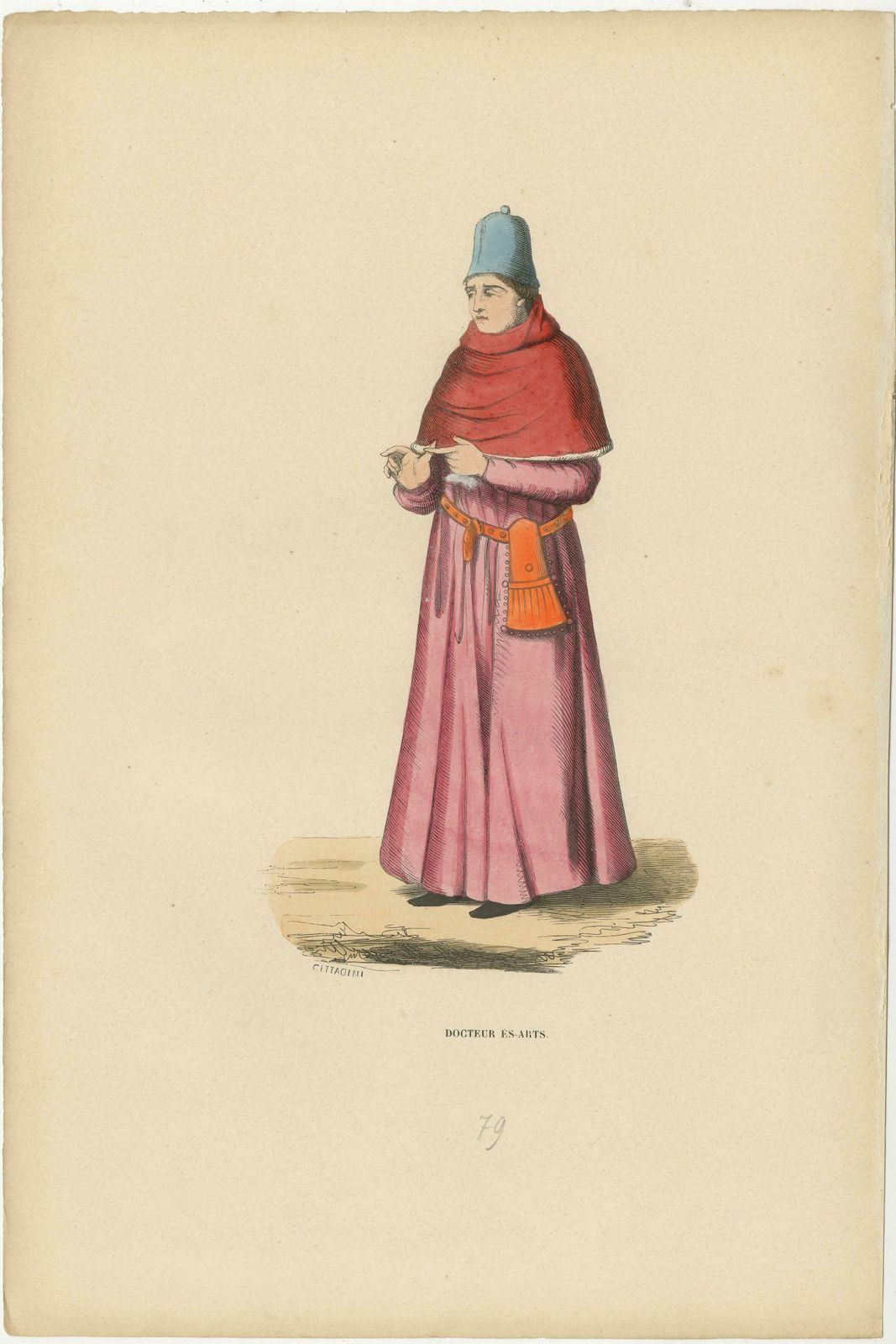 Scholar Of The Arts: The Medieval Academic, 1847