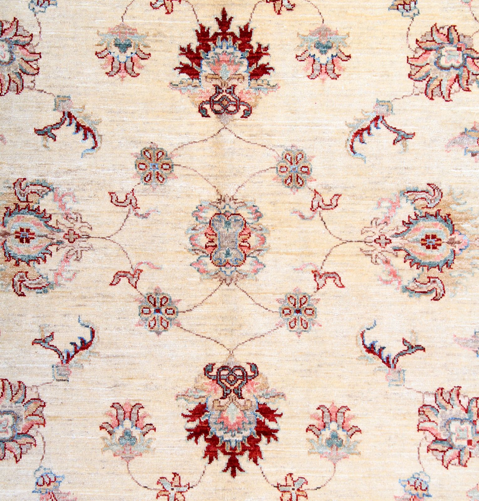 Vintage Ziegler Sultanabad Rug, Handwoven Oriental Wool Carpet  255 X 320 Cm photo 3560.0