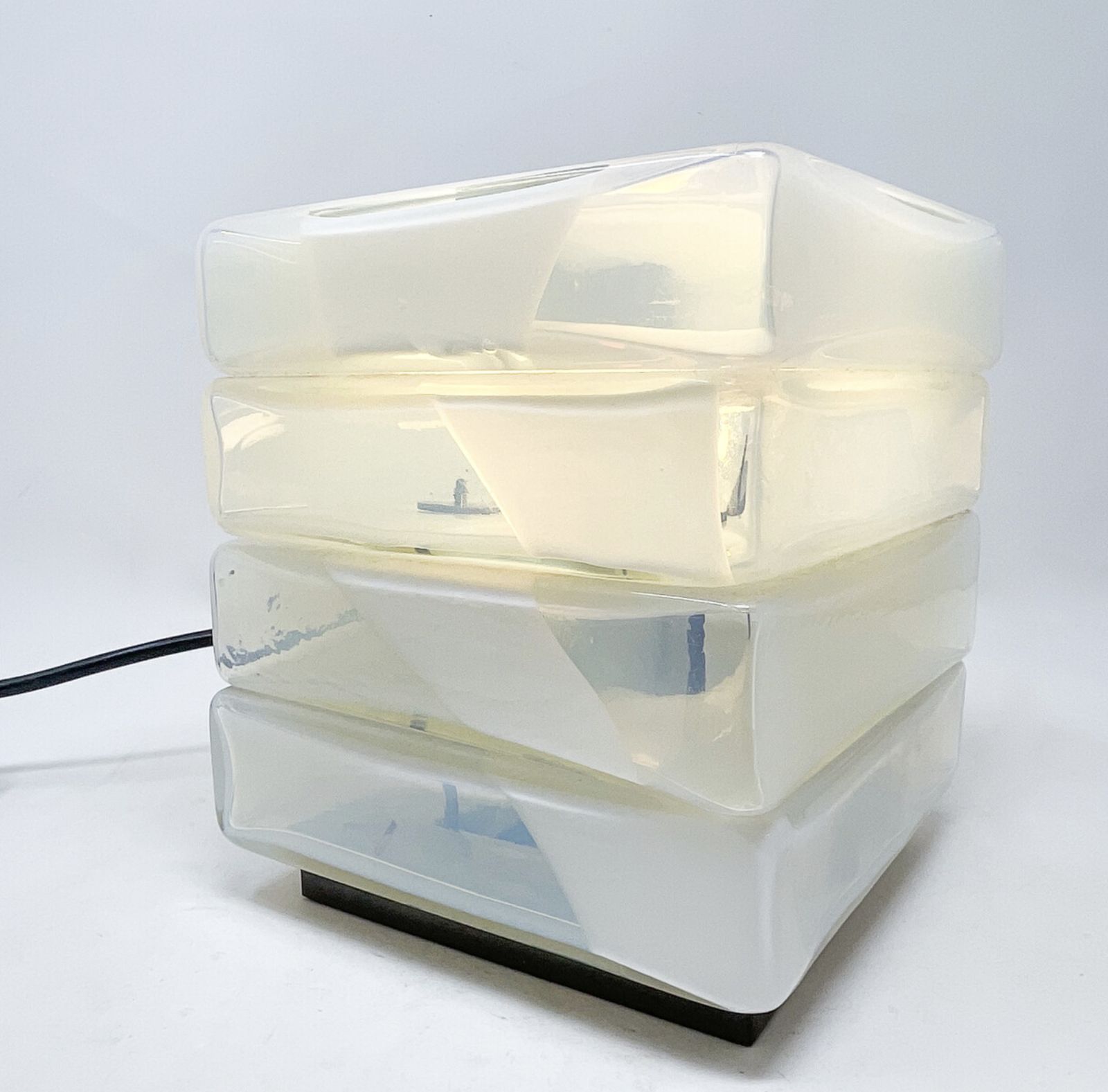 Mid Century Table Lamp In Murano Glass By Carlo Nason, Italy, 1960s photo furniture