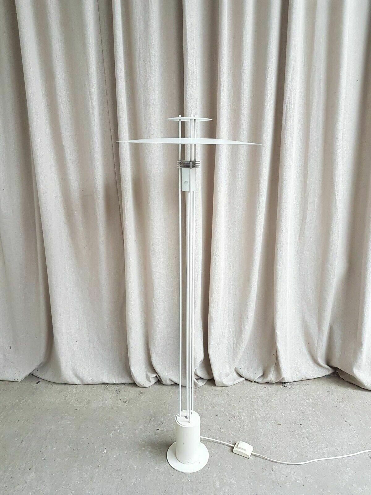 Vtg Late Mid Century Benny Frandsen Modernist Floor Lamp Danish Scandi #423 photo 977.5