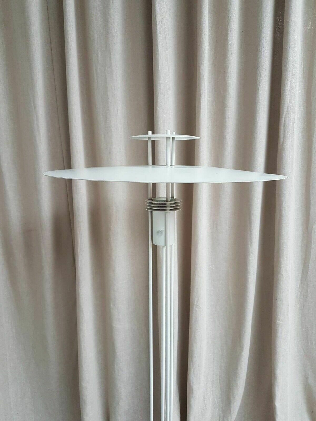 Vtg Late Mid Century Benny Frandsen Modernist Floor Lamp Danish Scandi #423 photo vinterior