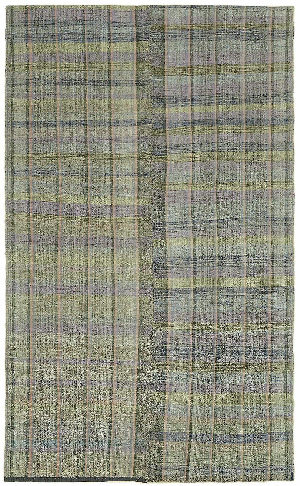 Handmade Grey Anatolian Kilim Rug 164 Cm X 265 Cm