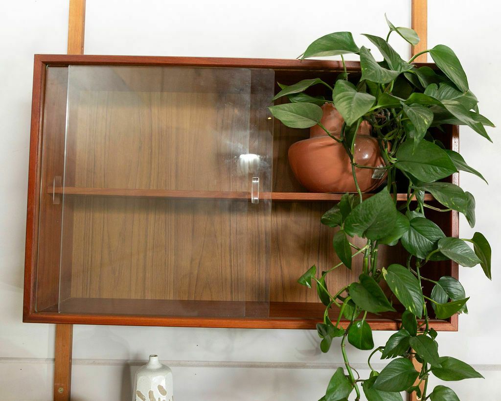 895.0 Danish Mid Century Modern Wall System , Rud Thygesen & Johnny Sorensen For Hansen & Guldborg Furniture photo