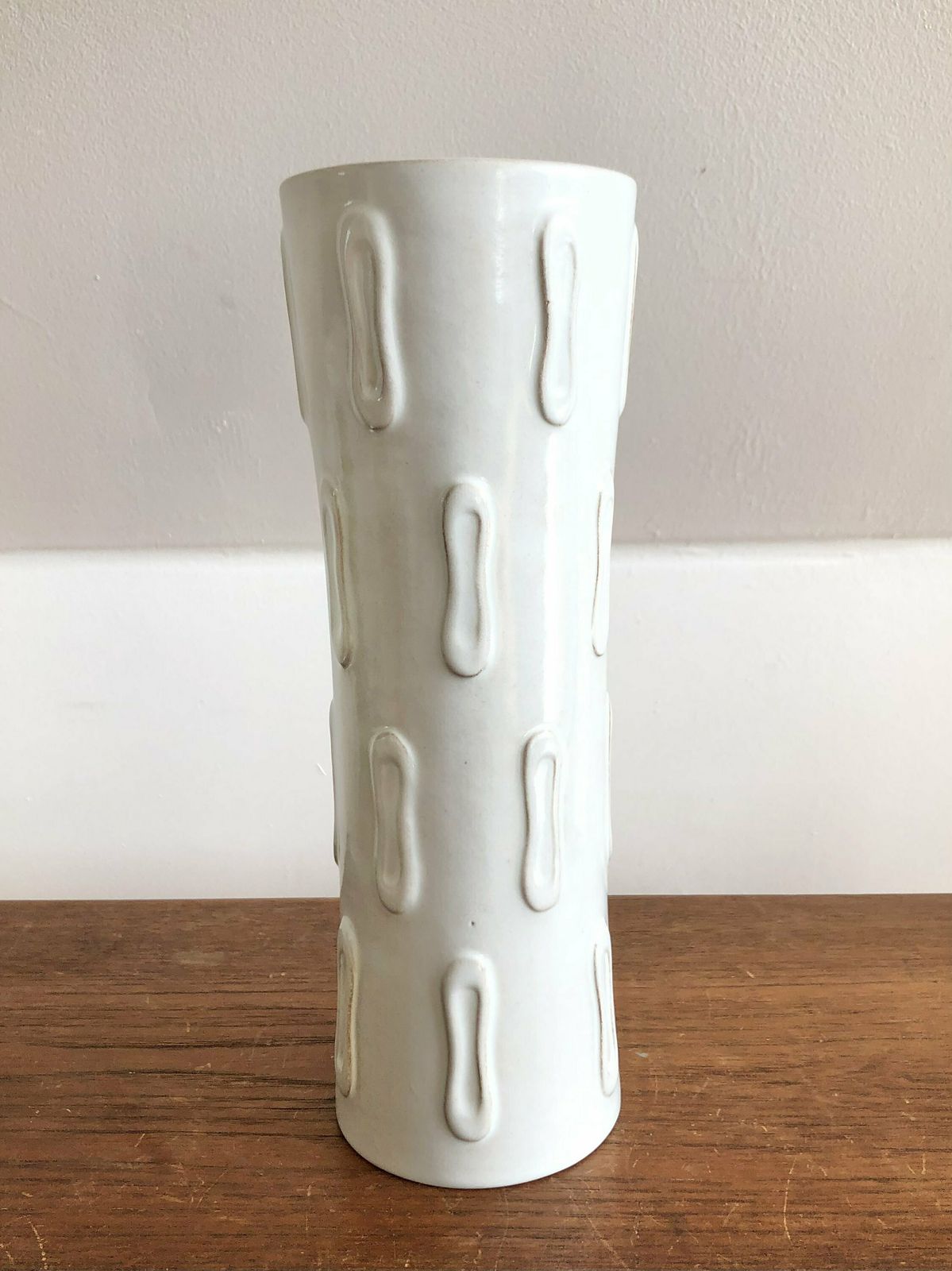 Danish Mid Century Modern Original Fine Art Ceramic Studio Vase Made By Hans Rudolph Petersen photo for sale