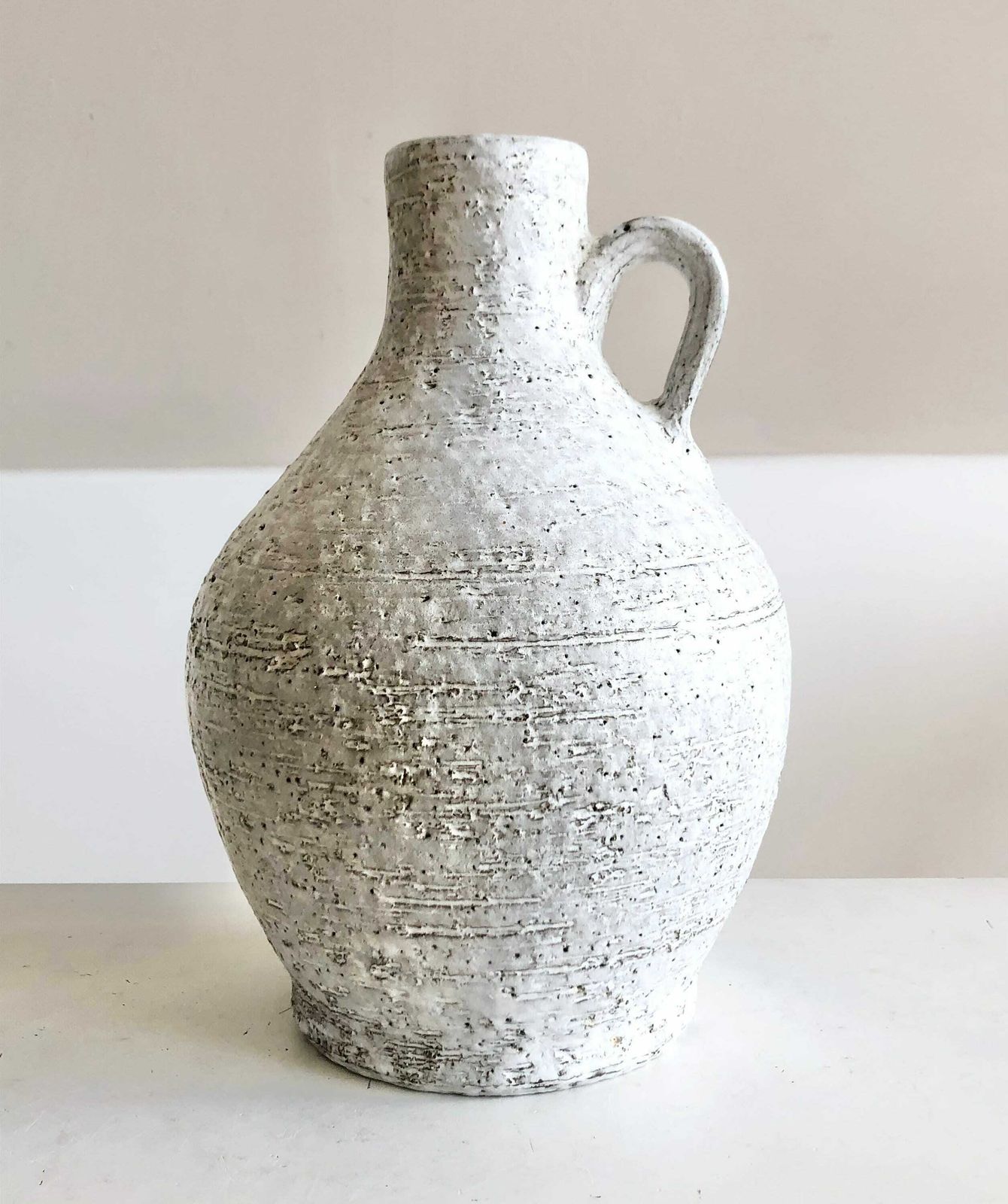 Danish Huge Mid Century Original Fine Art Ceramic Studio Piece   Designed And Made By Løvemose Keramik, Denmark photo vinterior