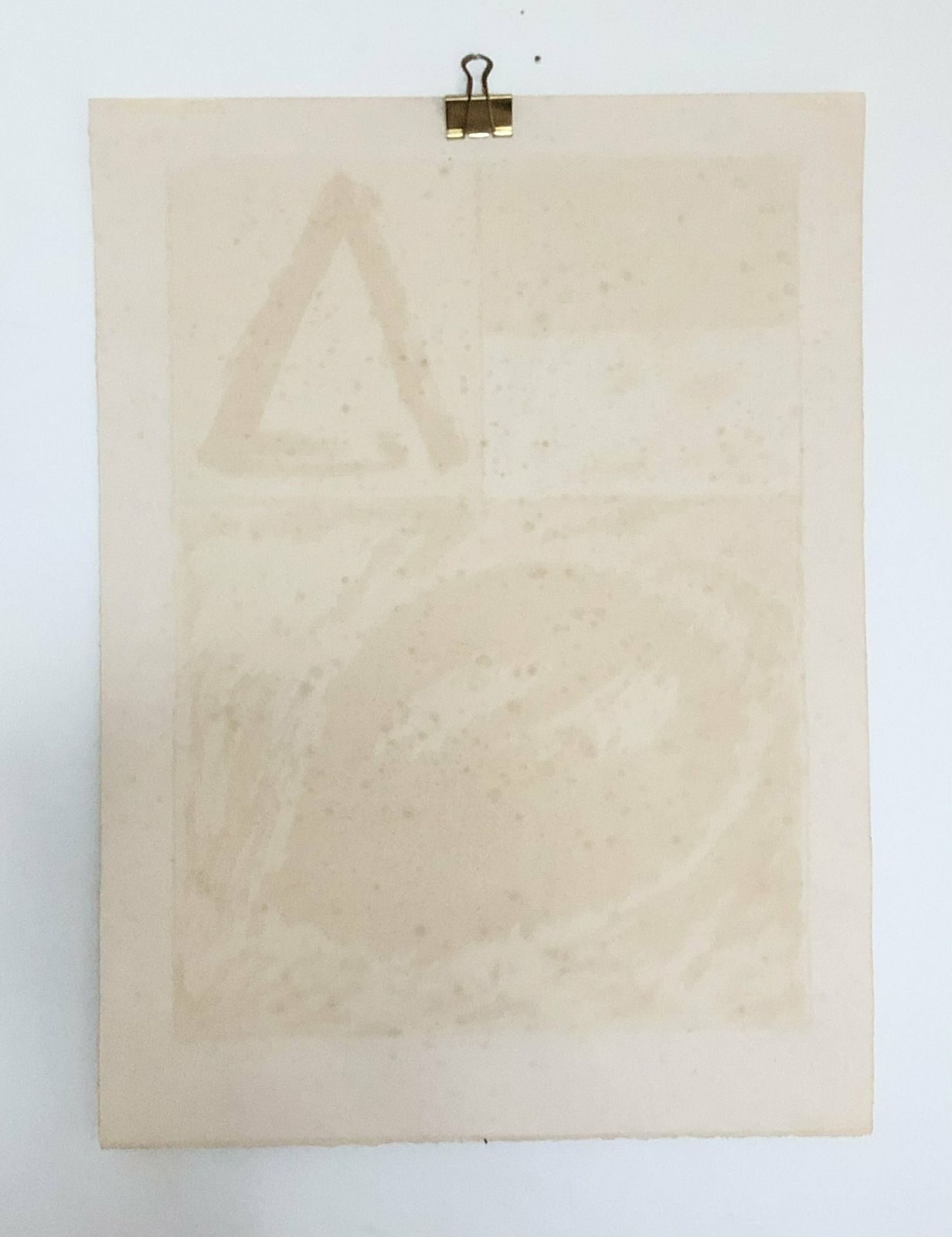 Peter Brandes (1944 ) Vintage Original Lithograph   Abstract Expressionist Art By Renowned Artist From Denmark photo vintage