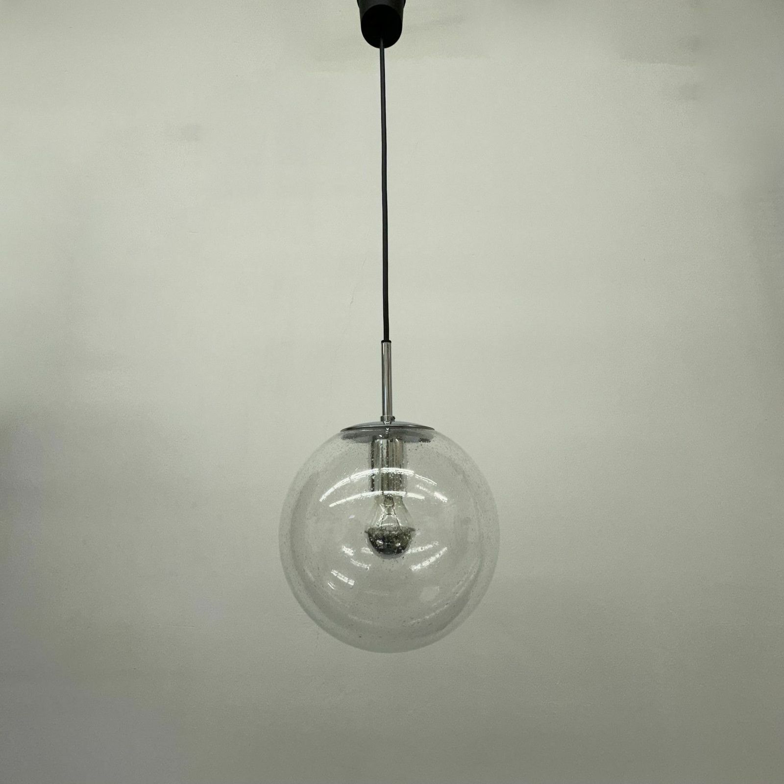 photo furniture Glashütte Limburg Hanglamp, Jaren 1970