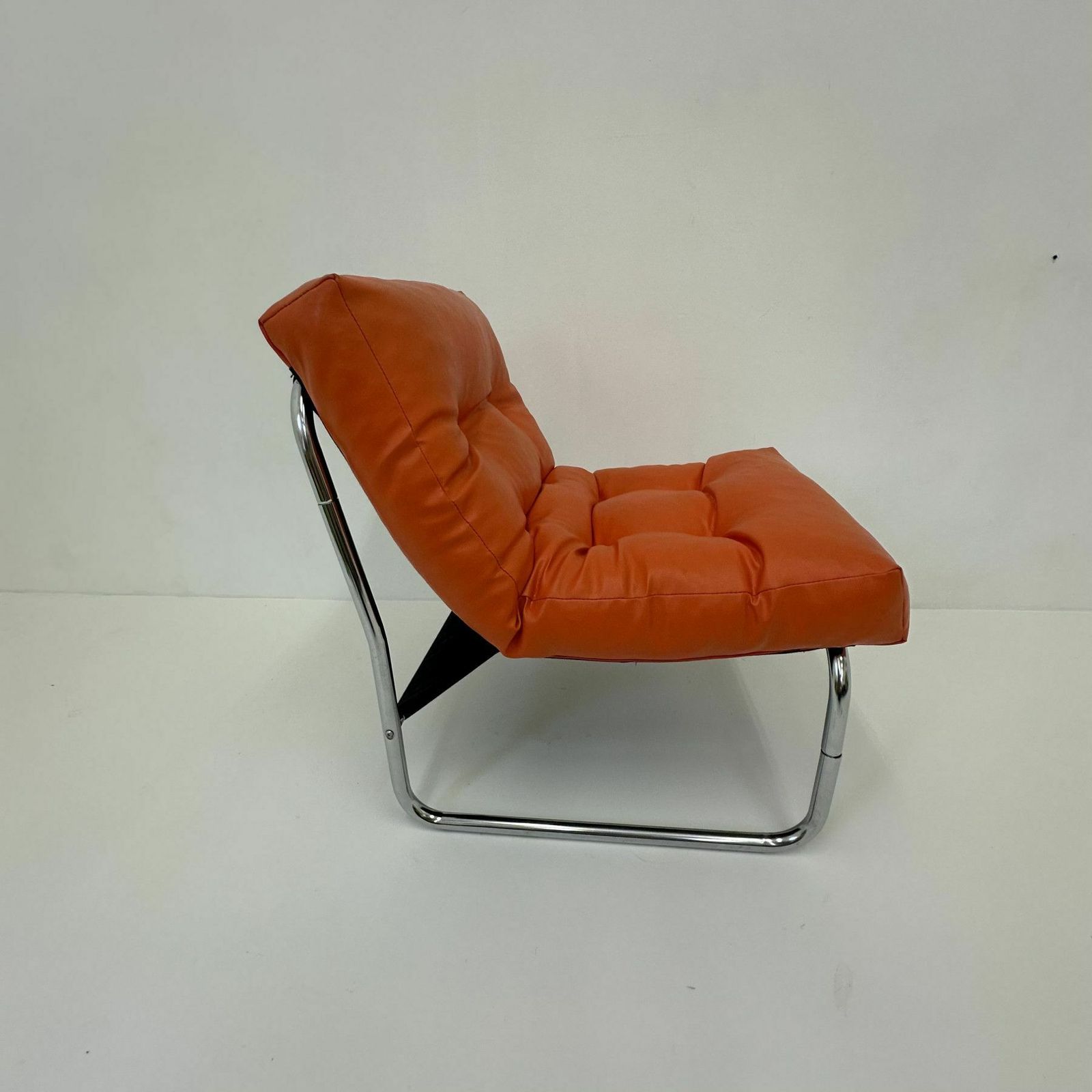 photo vintage Rare Lounge Chair By Gillis Lundgren For Ikea, Model “Pixi”, 1970s