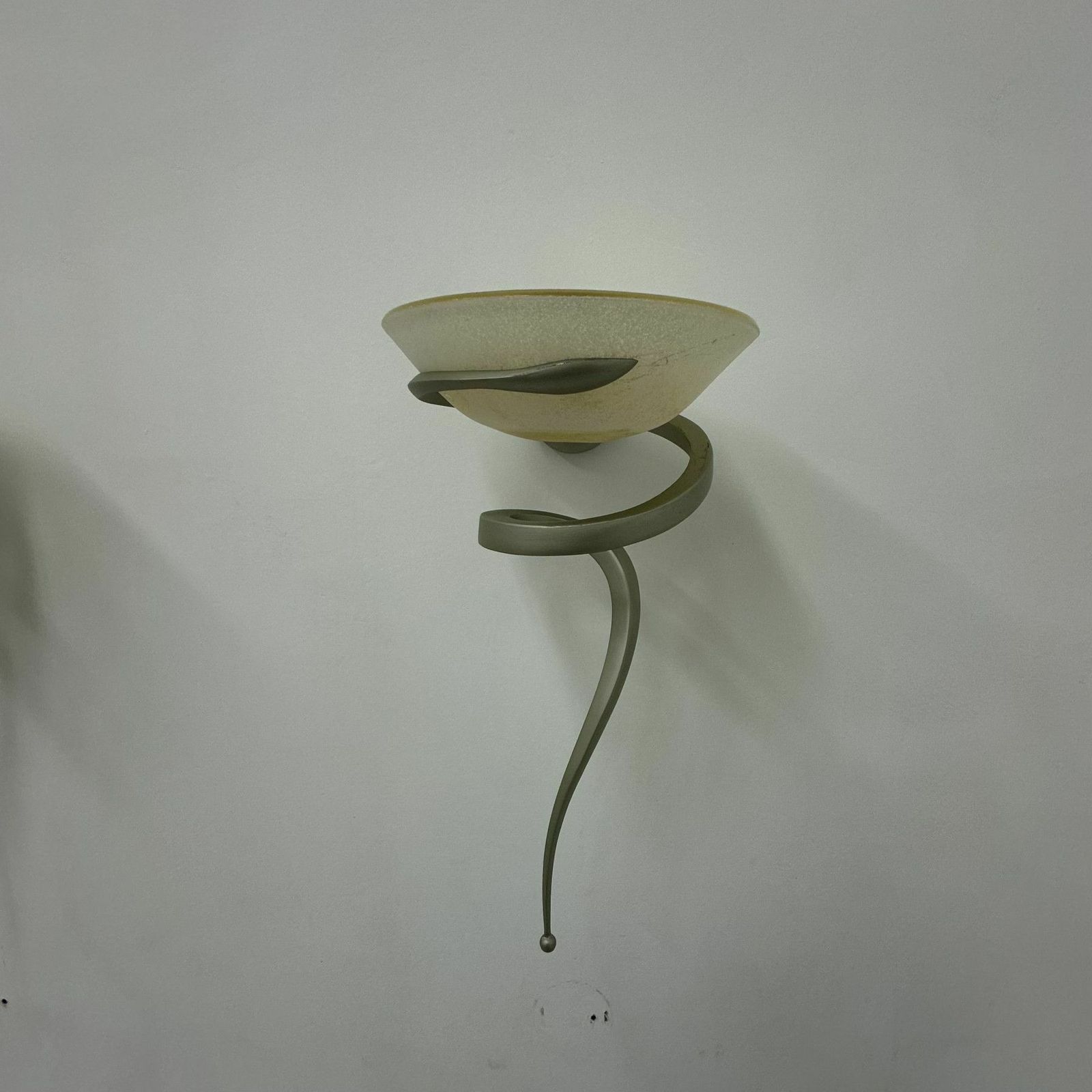 Pair Of “Teo” Wall Lamps In Aluminum And Glass, Enzo Ciampalini , 1970s photo furniture
