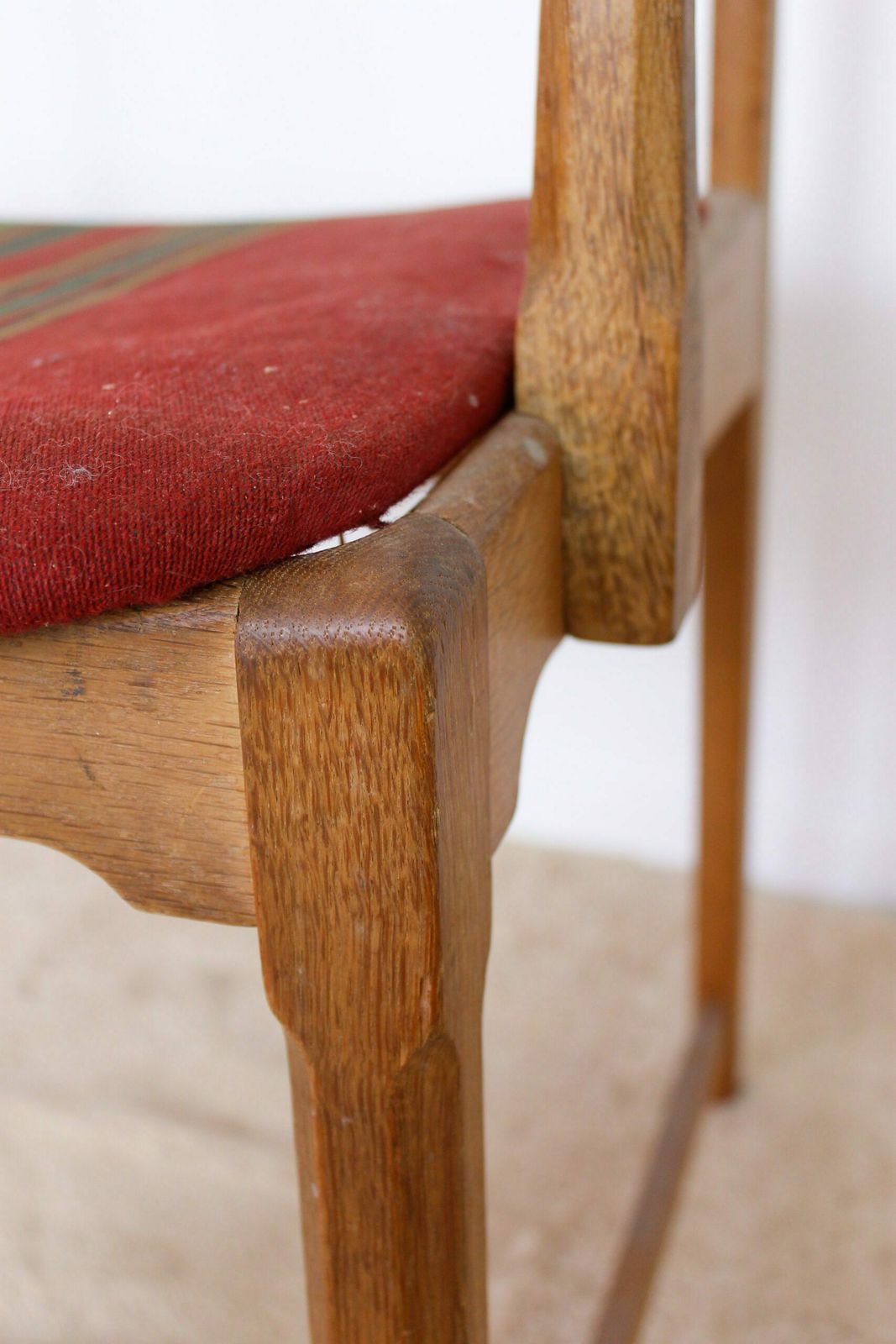 Vestervig Eriksen, Rare, Stamped Chair With Armrests. photo vintage