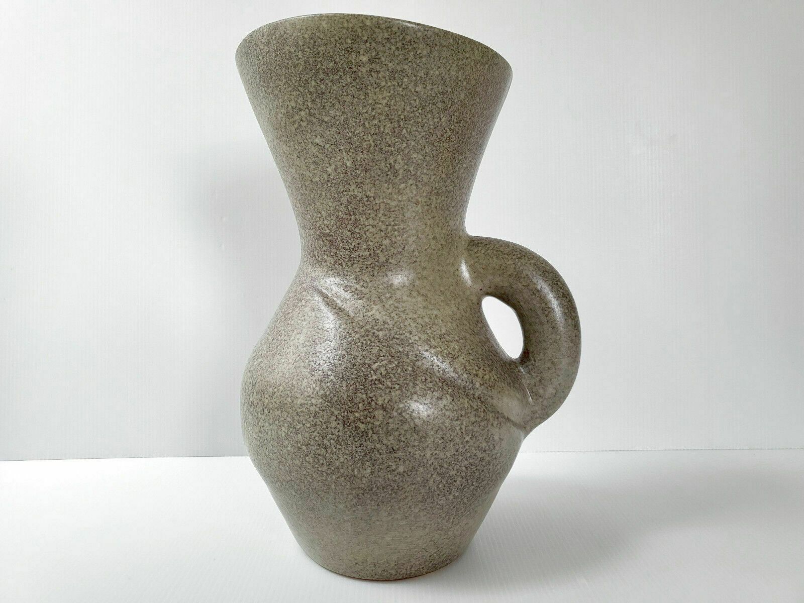 Superb Vintage Vase 1960 Ceramic Stoneware Signed Balas 60s 1960s Retro 60s photo for sale
