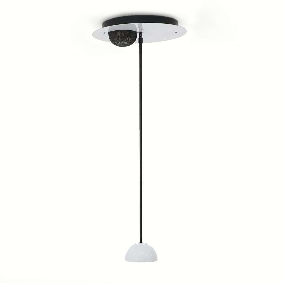 “Alesia” Extendable Chandelier By Carlo Forcolini For Artemide, 1980s photo vinterior