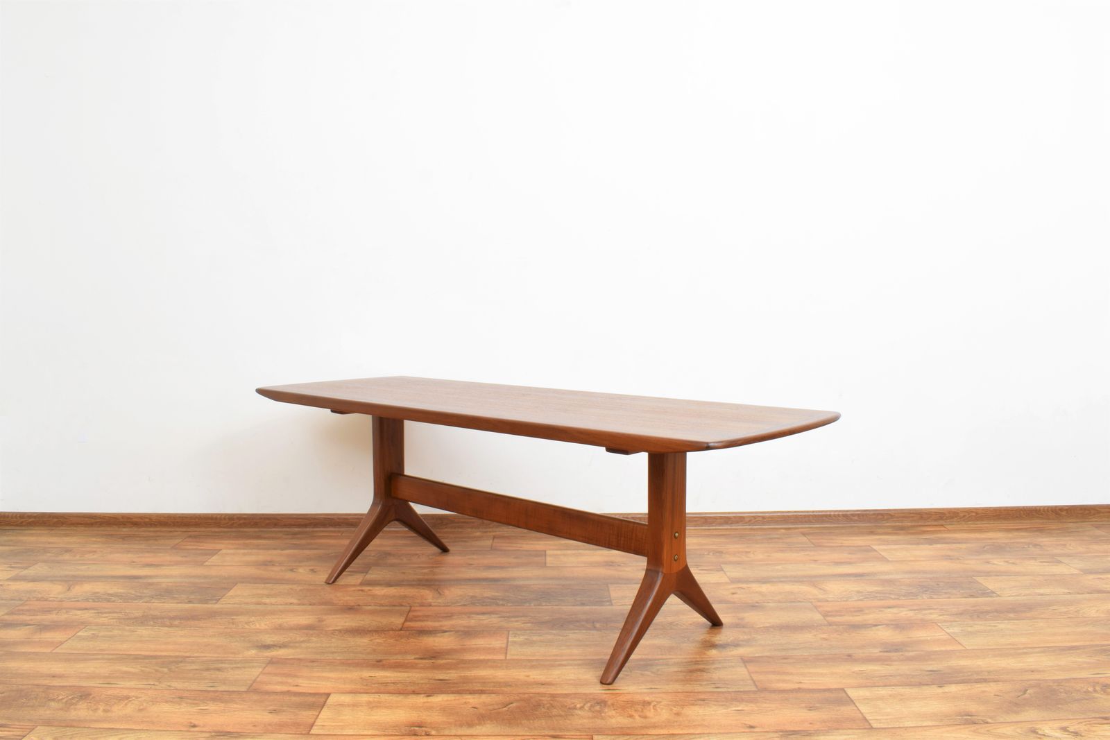 Mid Century Danish Teak Coffee Table By Johannes Andersen, 1960s. photo furniture