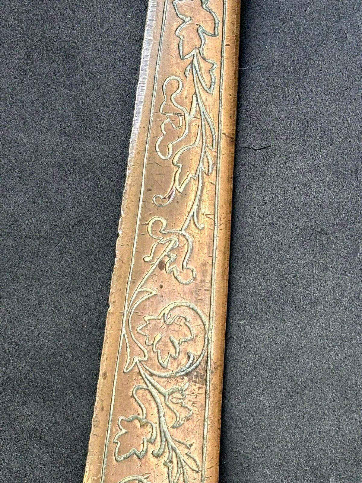Letter Opener Paper Cutter Knife Art Nouveau Aryt Deco Gift For Him Desk Accessories Antique Decor Desk Gift For Him photo vintage
