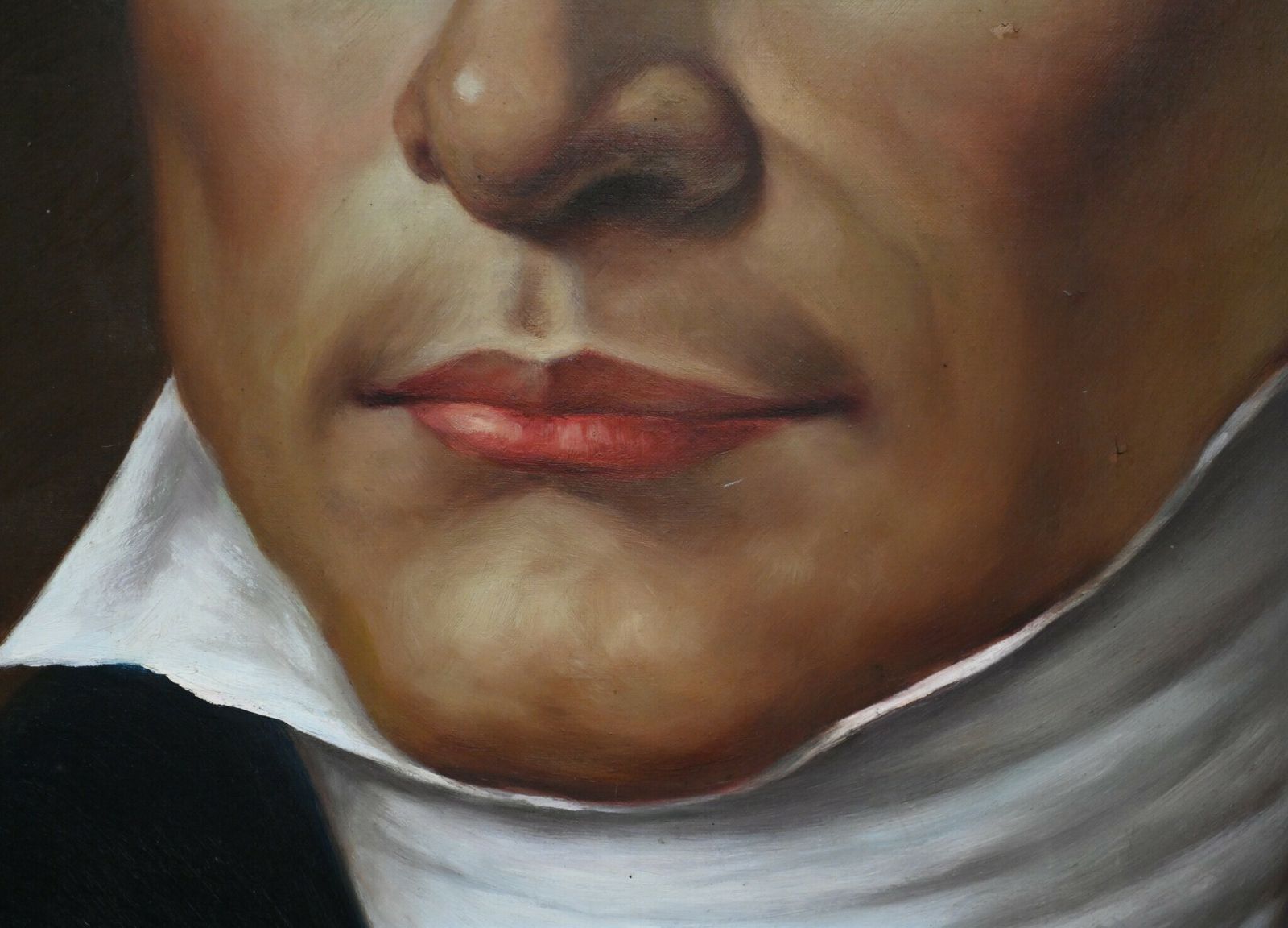 Oil Painting Lord Byron Portrait Romantic Poet photo vintage