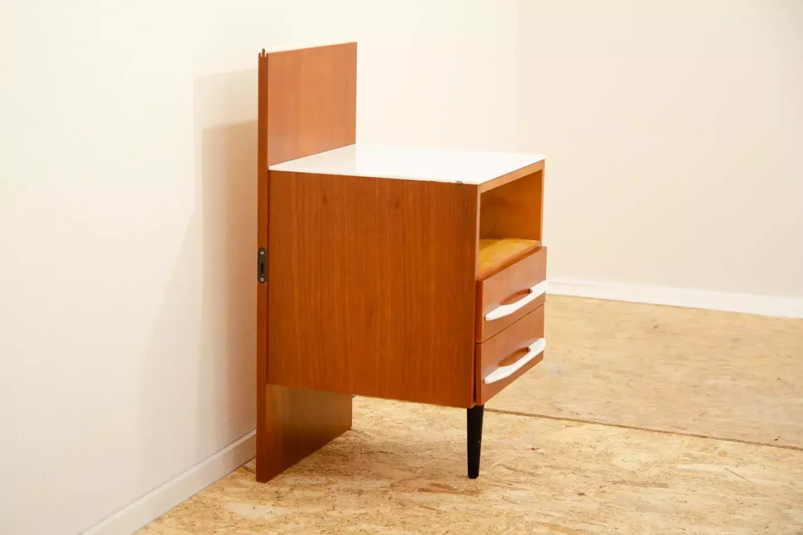 Fully Renovated Midcentury Nightstand By Mojmír Požár, 1960´S, Czechoslovakia photo Furniture