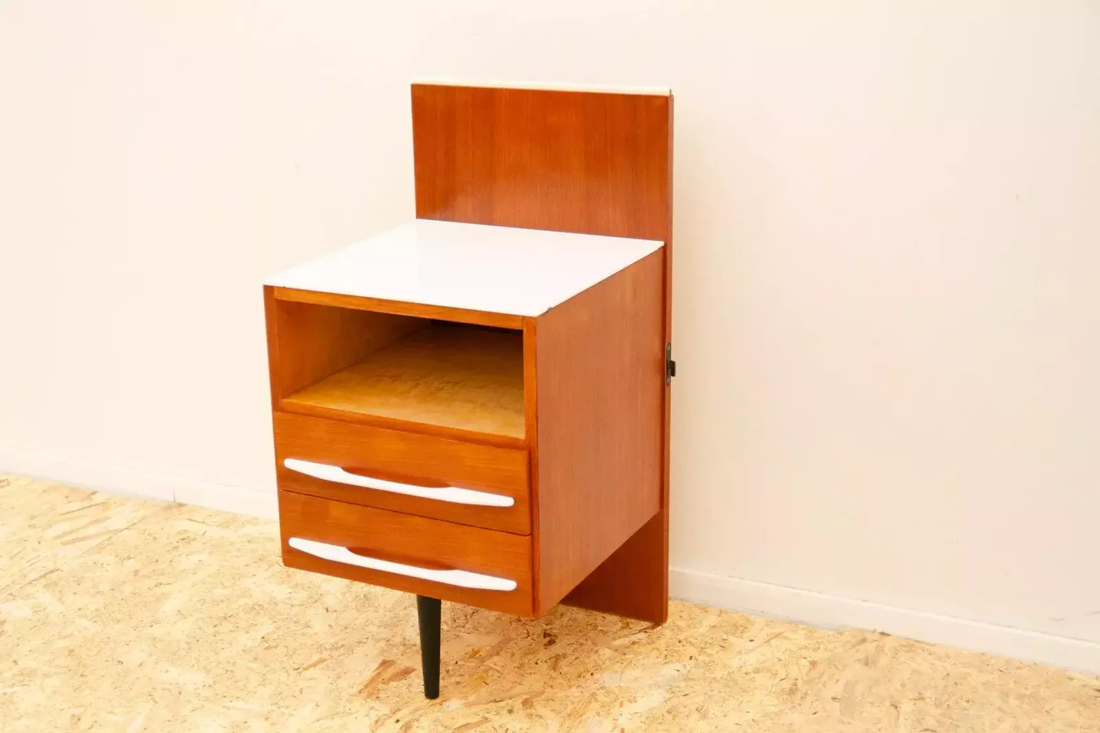 Fully Renovated Midcentury Nightstand By Mojmír Požár, 1960´S, Czechoslovakia photo buy