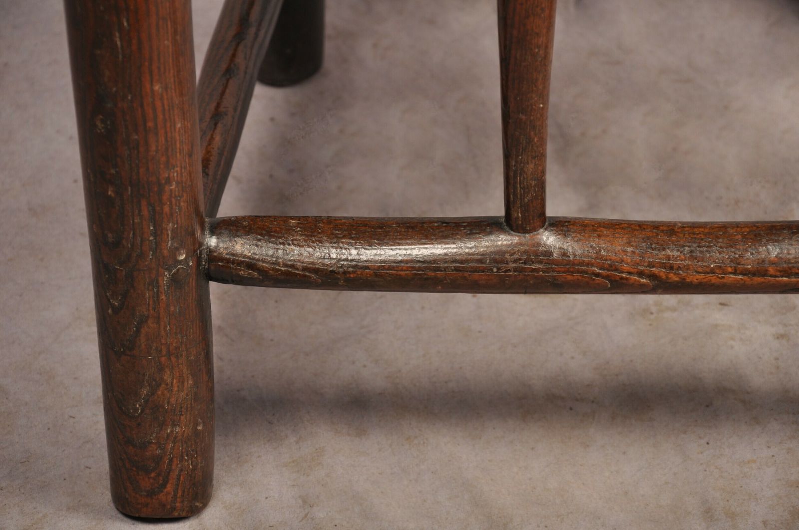 A Near Pair Of 17th Century Ash Turners Chairs photo vintage
