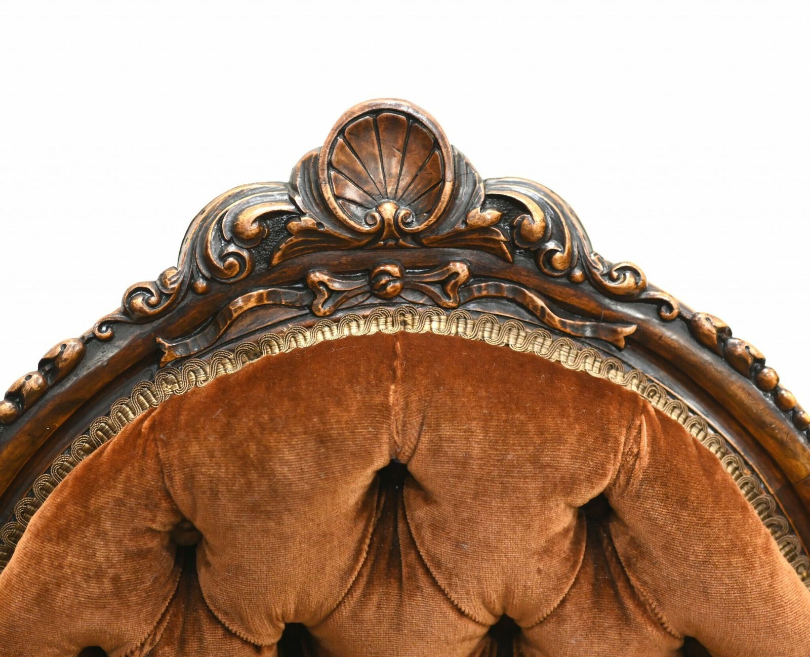 Victorian Salon Chair 1860 Nursing Seat photo for sale