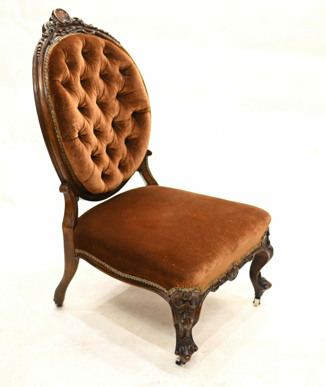 Victorian Salon Chair 1860 Nursing Seat photo 575.0