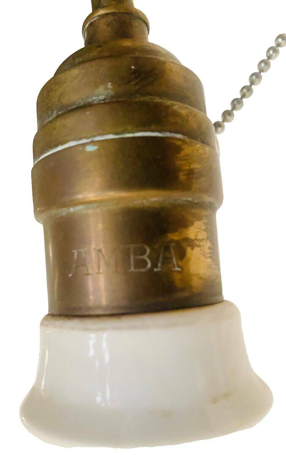 Amba Brand Art Deco Floor Lamp In 20th Century Brass photo vintage