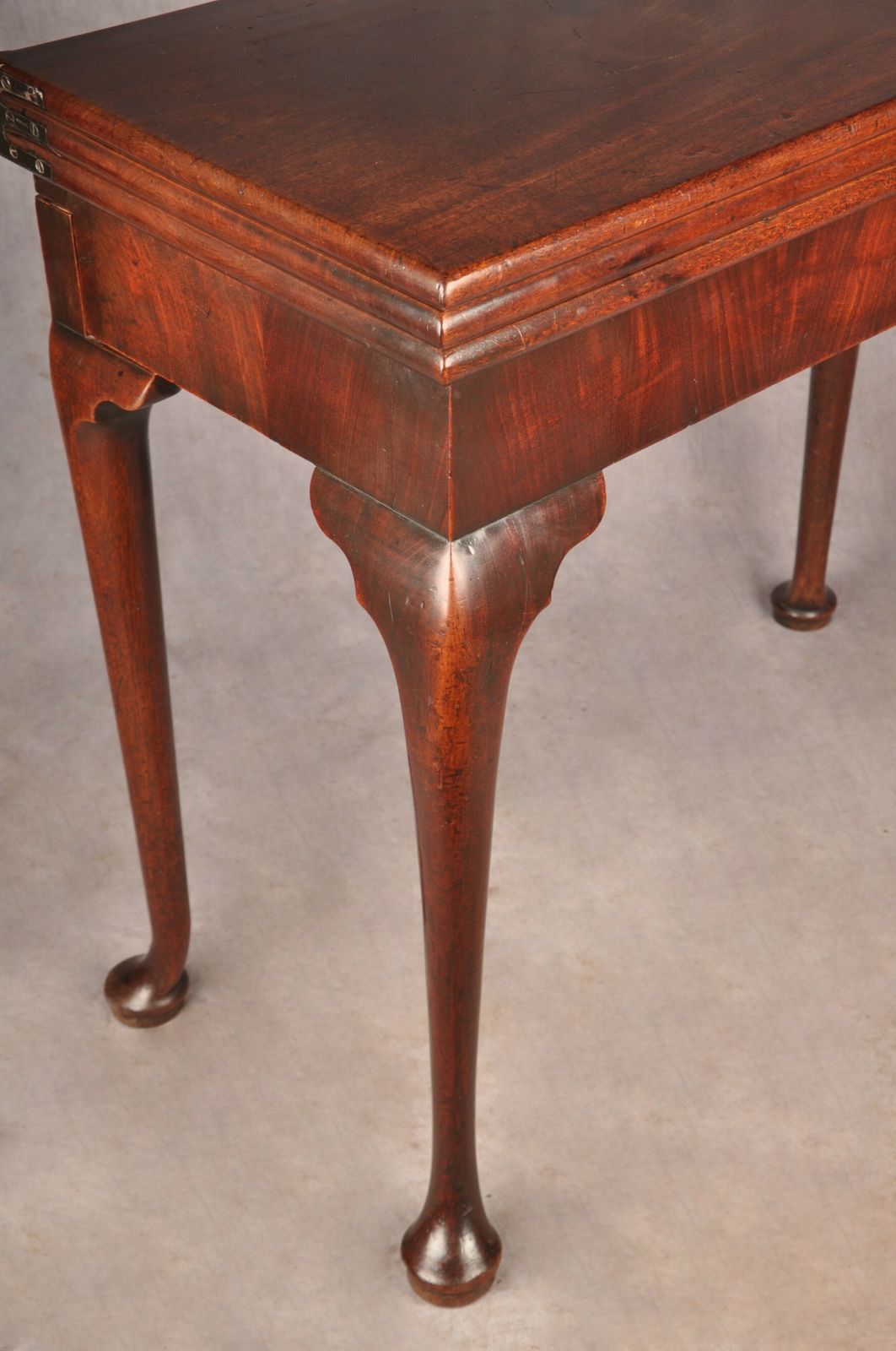 Fine 18th Century Mahogany Triple Top Card Table photo Furniture