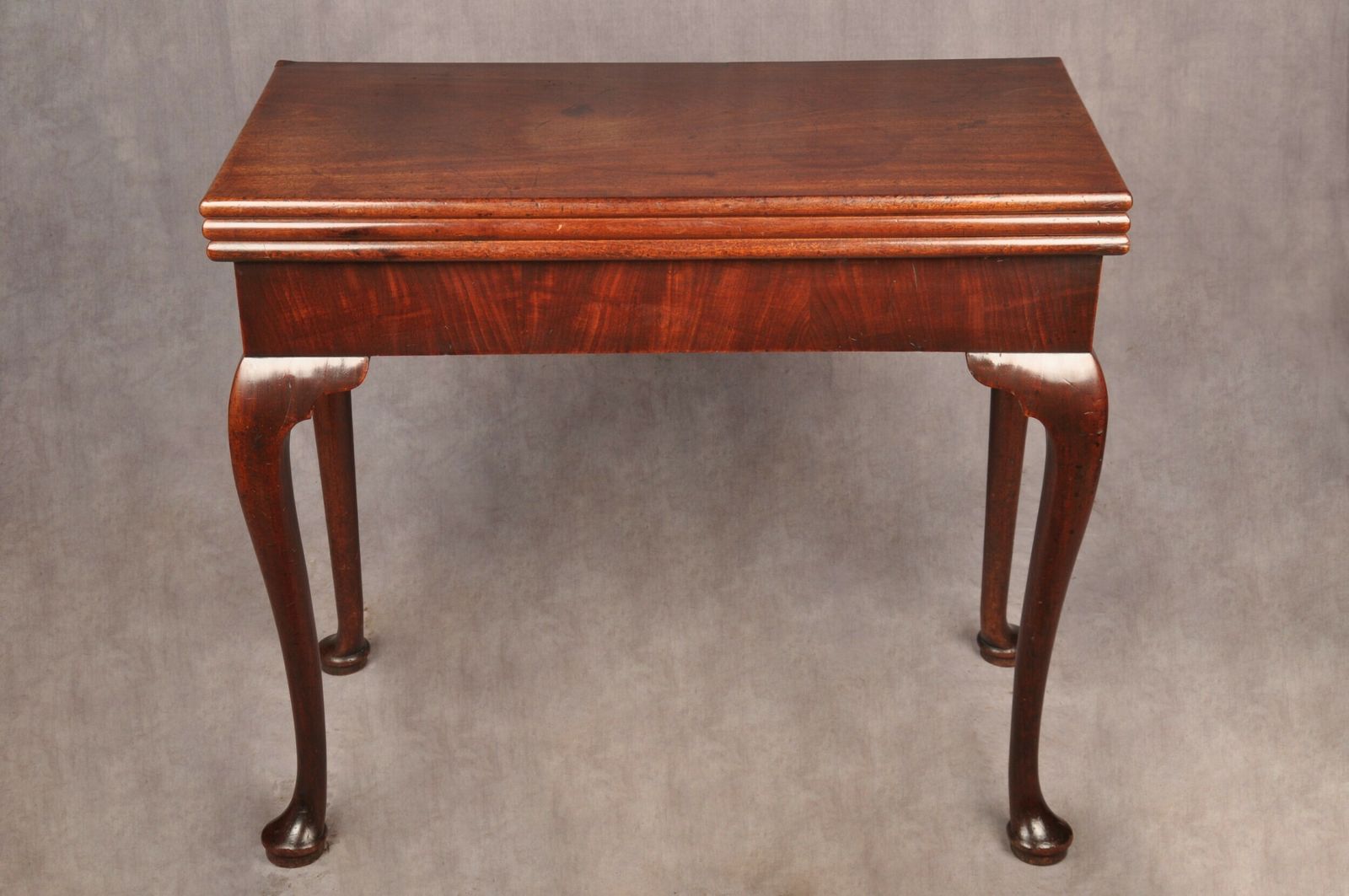 Fine 18th Century Mahogany Triple Top Card Table photo vinterior