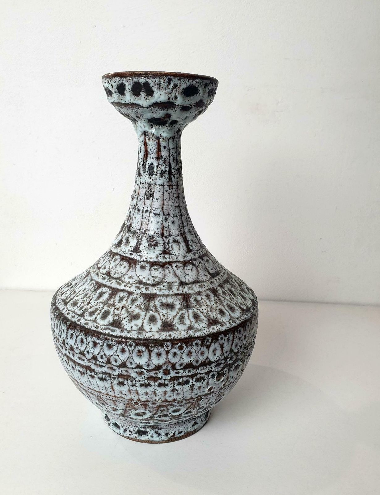 photo furniture Mid Century Studio Ceramic Vase Italy